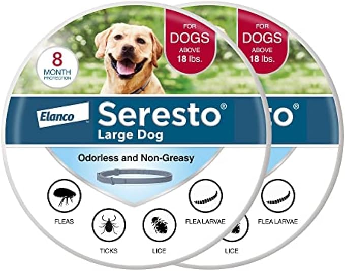 Seresto - Flea & Tick Preventative Collar for Large Dogs ( 30% Off )