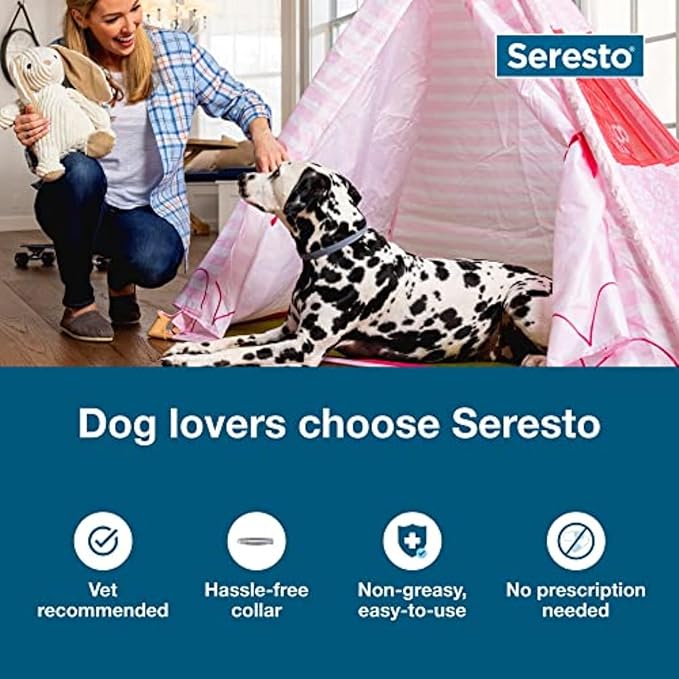 Seresto - Flea & Tick Preventative Collar for Large Dogs ( 30% Off )