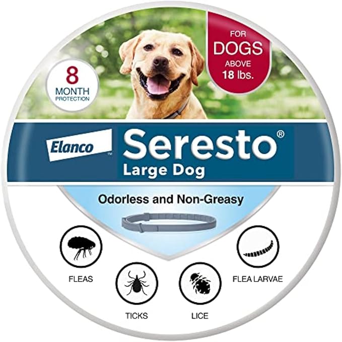 Seresto - Flea & Tick Preventative Collar for Large Dogs ( 30% Off )